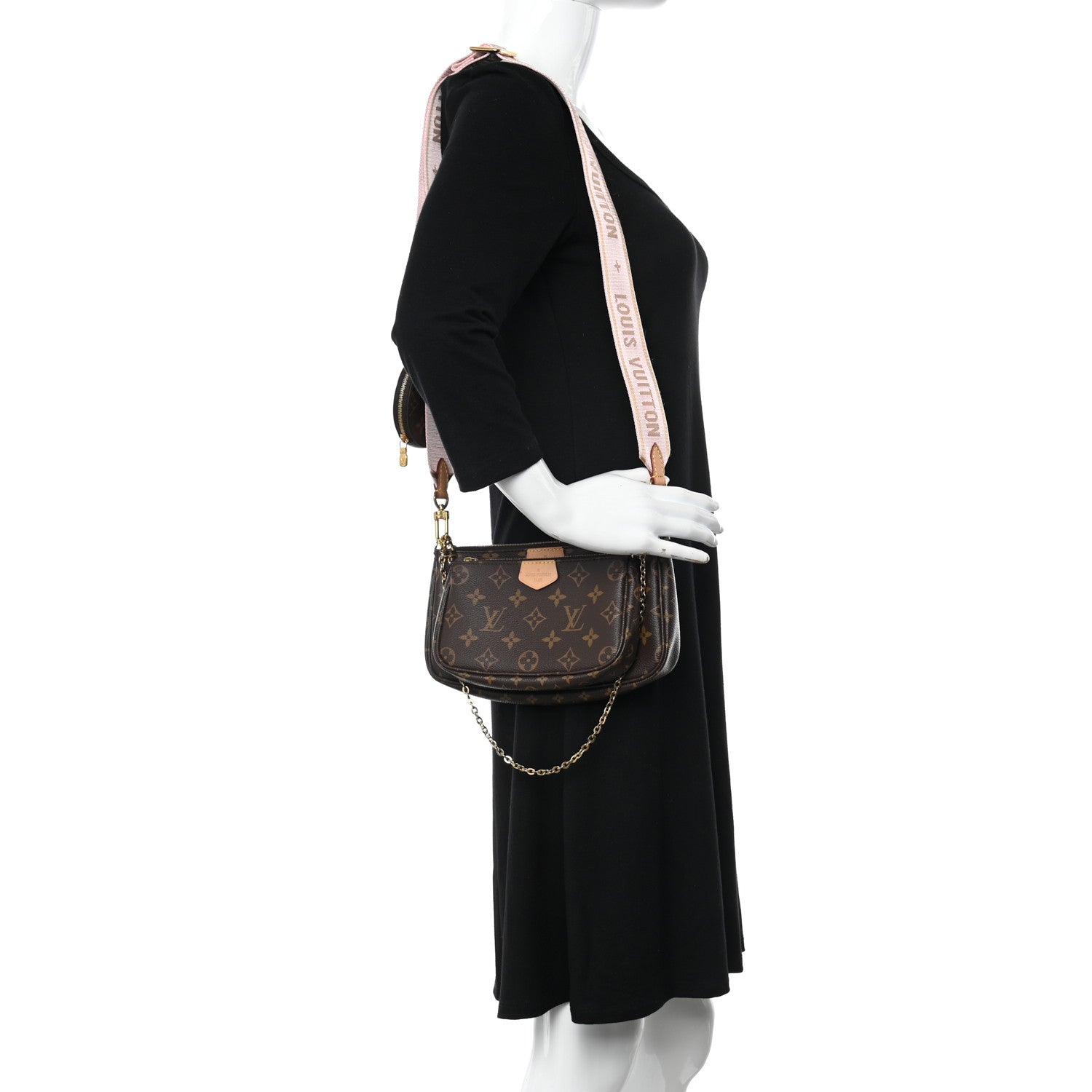 Louis Vuitton Monogram Multi Pochette Accessories Rose Clair 2 of 12