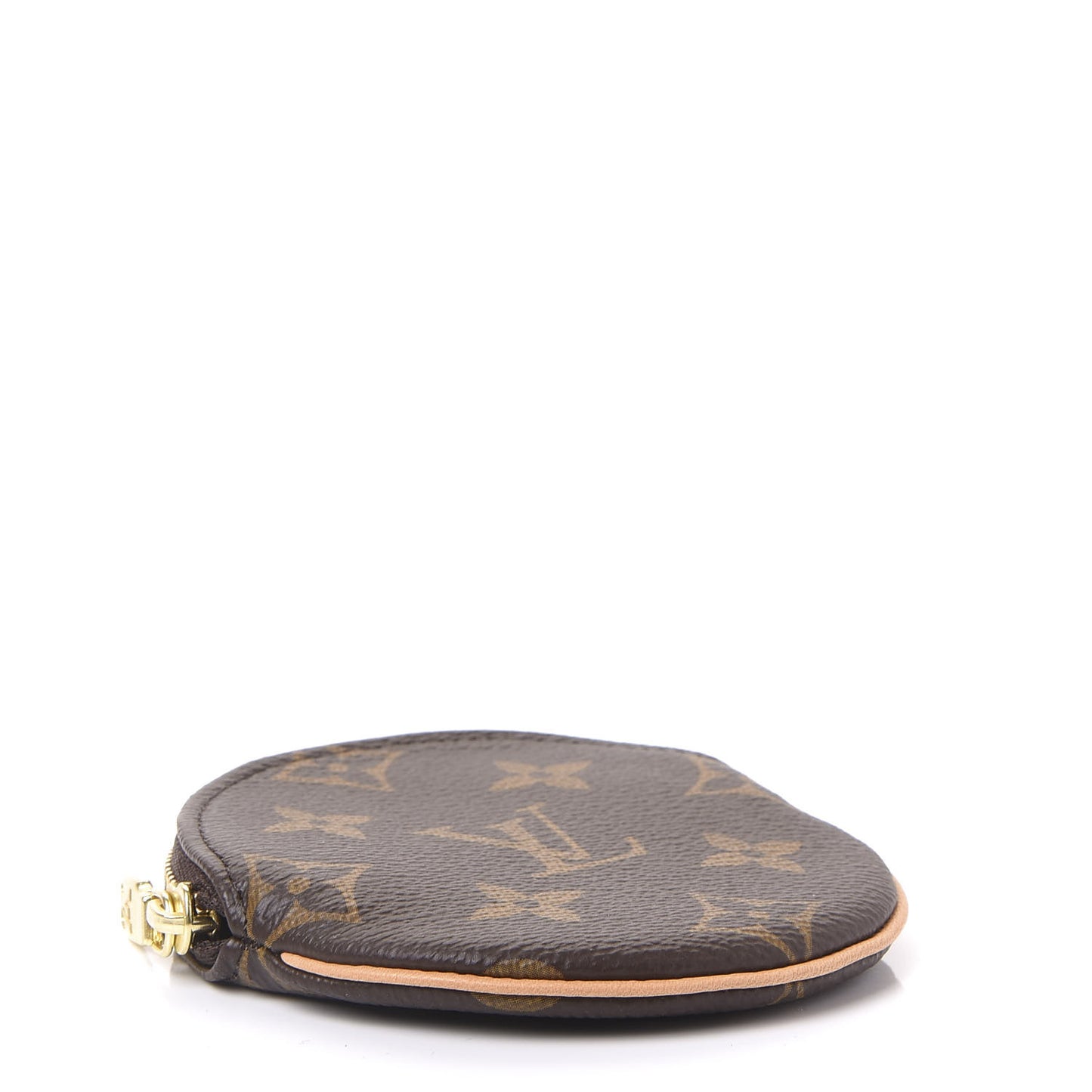Monogram Round Coin Purse