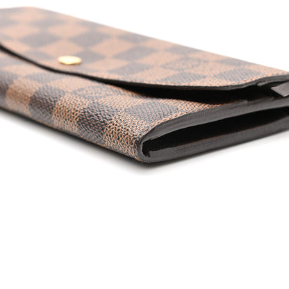 Louis Vuitton Damier Ebene Emilie Wallet 9 of 10