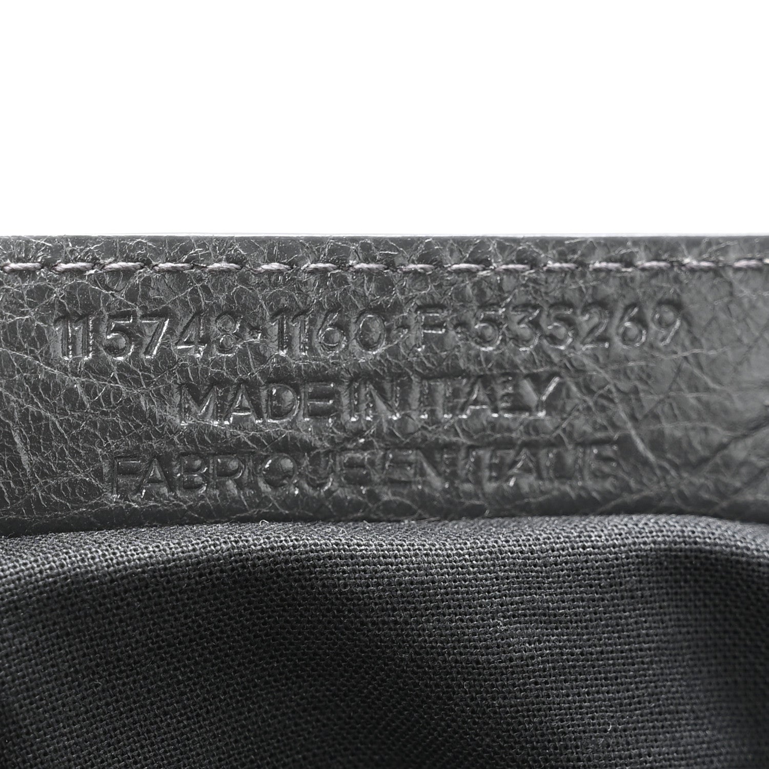 Balenciaga Agneau Classic Hardware City Gris Fossile 8 of 12