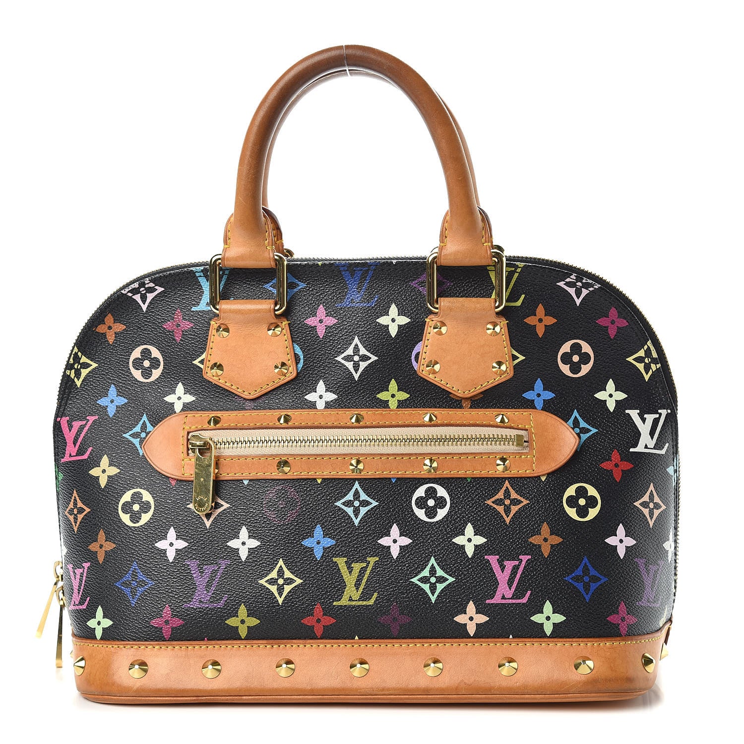 Louis Vuitton Monogram Multicolor Alma Black 1 of 15