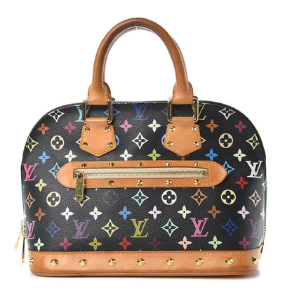 Louis Vuitton Monogram Multicolor Alma Black 1 of 15