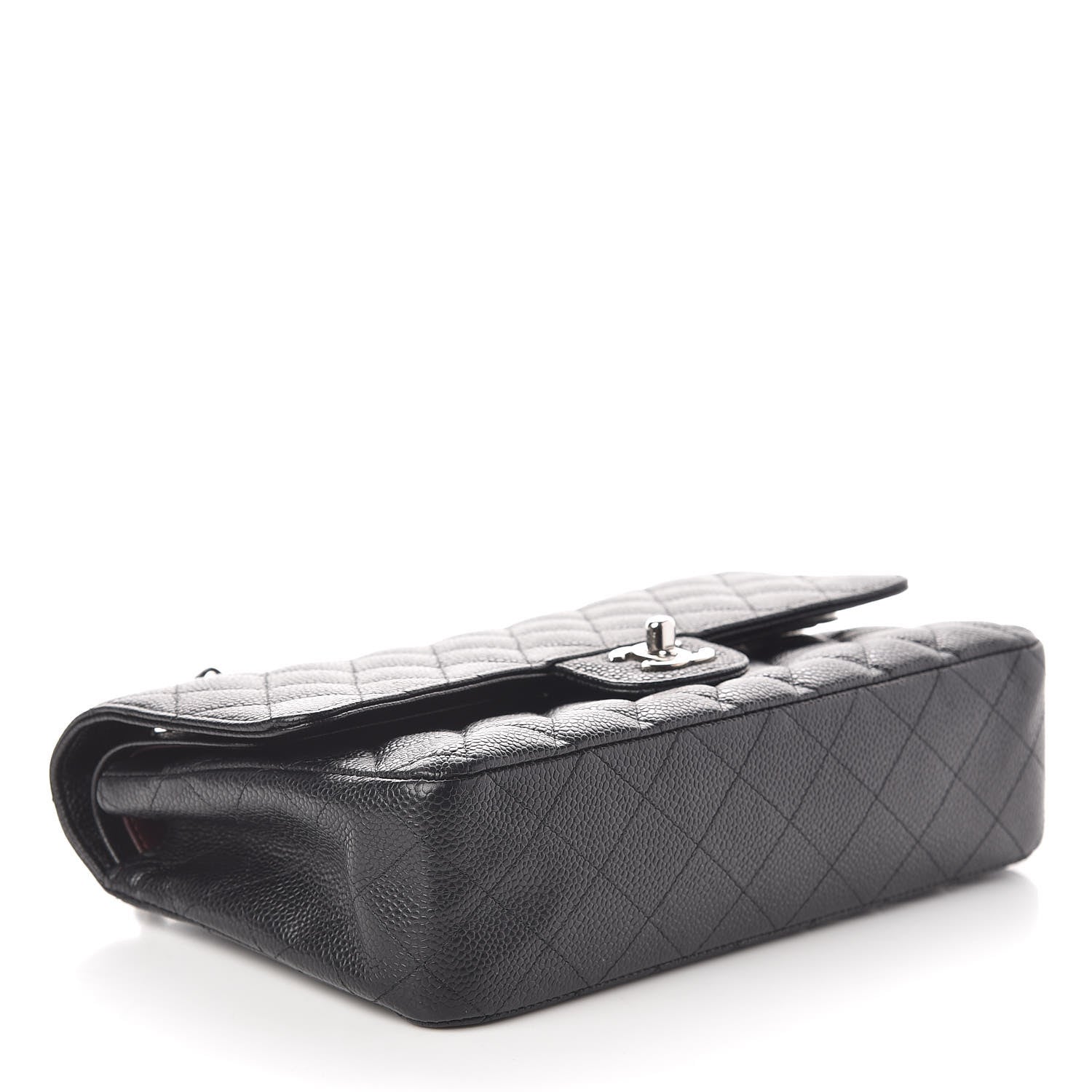 Chanel Caviar Quilted Medium Double Flap Black 4 of 10