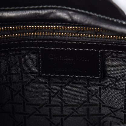 Christian Dior Patent Cannage Large Lady Dior Black 6 of 9