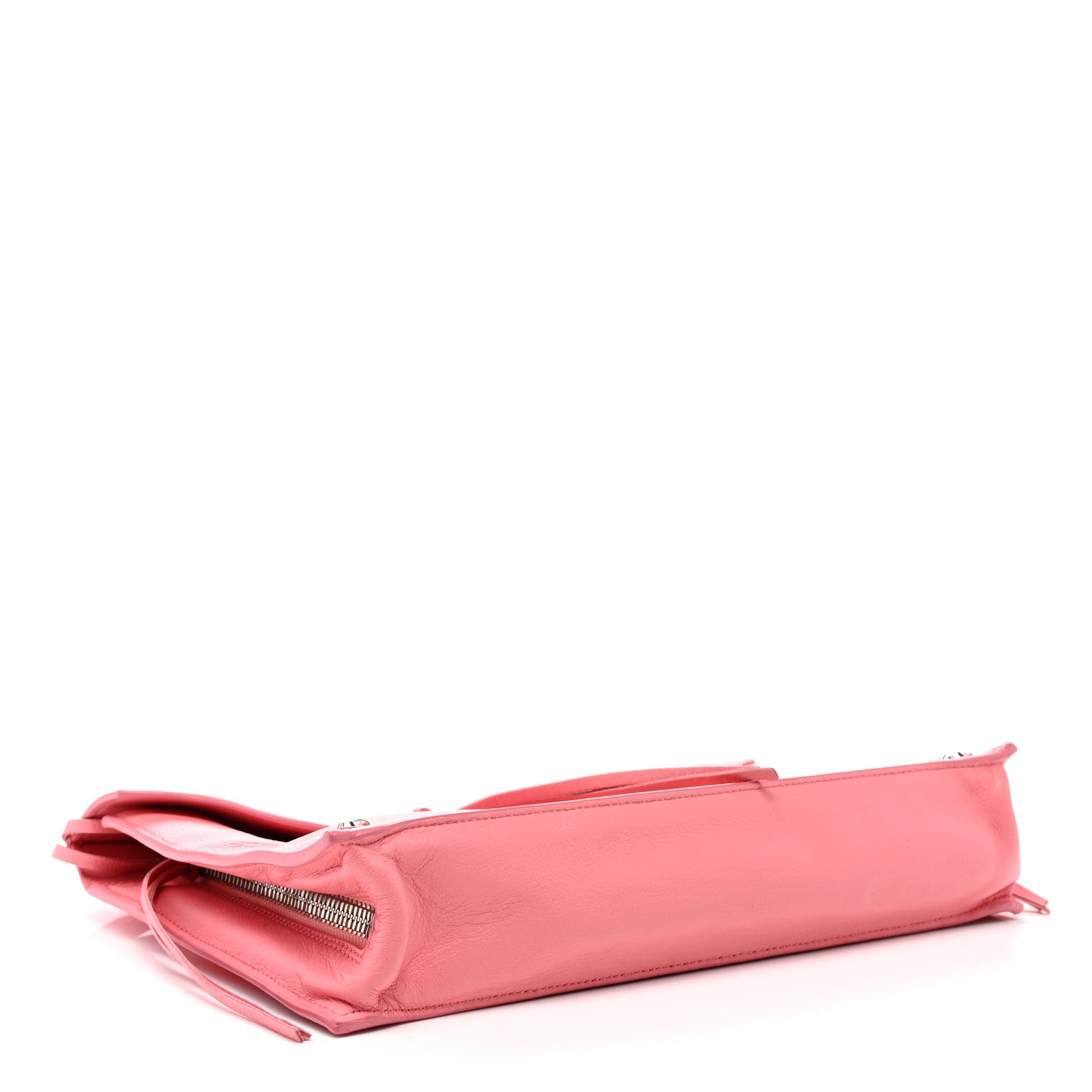 Balenciaga Veau Souple Papier Sight Clutch Rose Flamingo 4 of 9