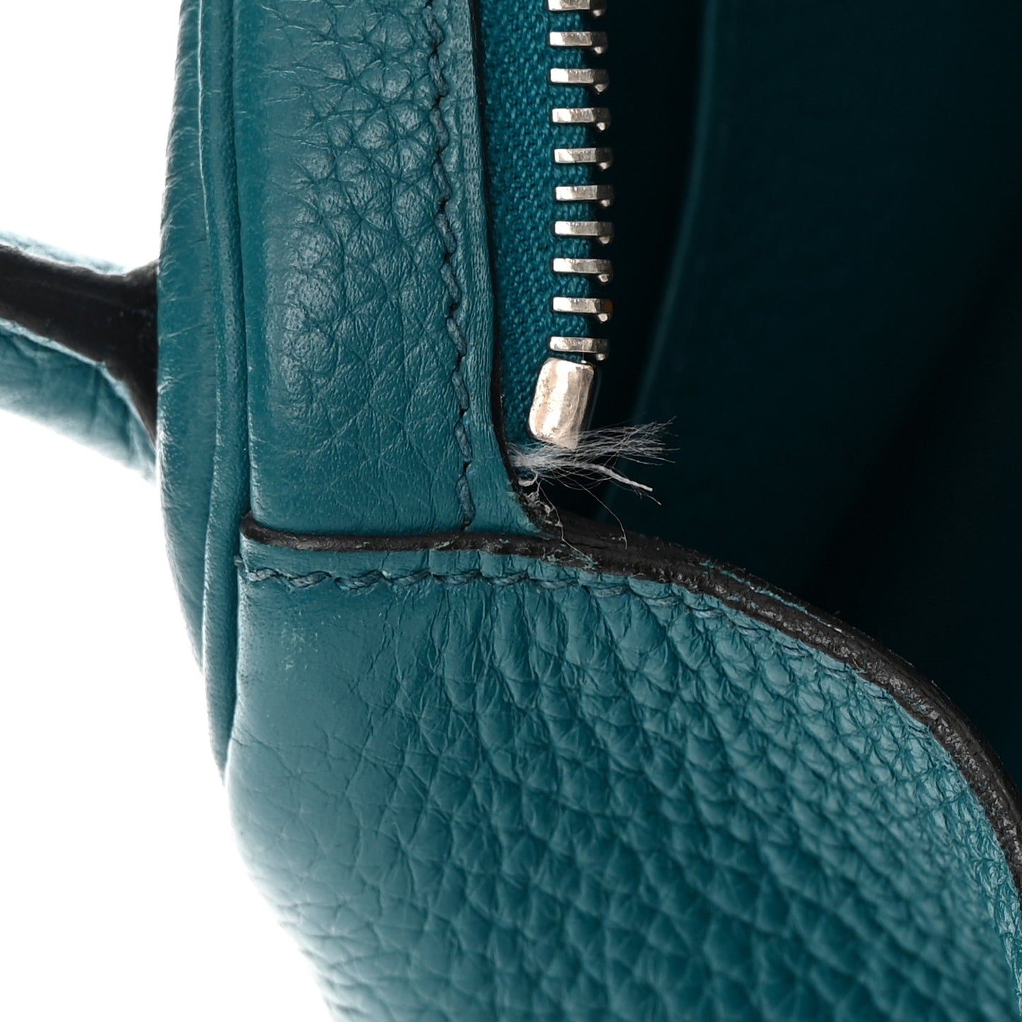 Taurillon Clemence Lindy 30 Bleu Paon