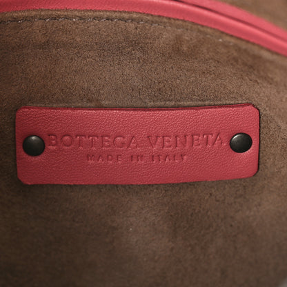Bottega Veneta Nappa Intrecciato Nodini Crossbody Messenger Rose Pink 6 of 8