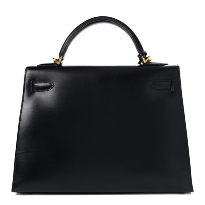 Hermes Box Kelly Sellier 32 Black 5 of 54
