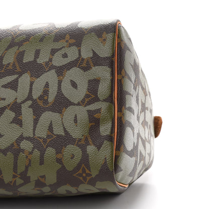 Louis Vuitton Monogram Graffiti Speedy 30 Kaki 9 of 9