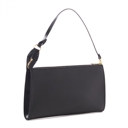 Louis Vuitton Epi Pochette Accessories 24 Black 2 of 8