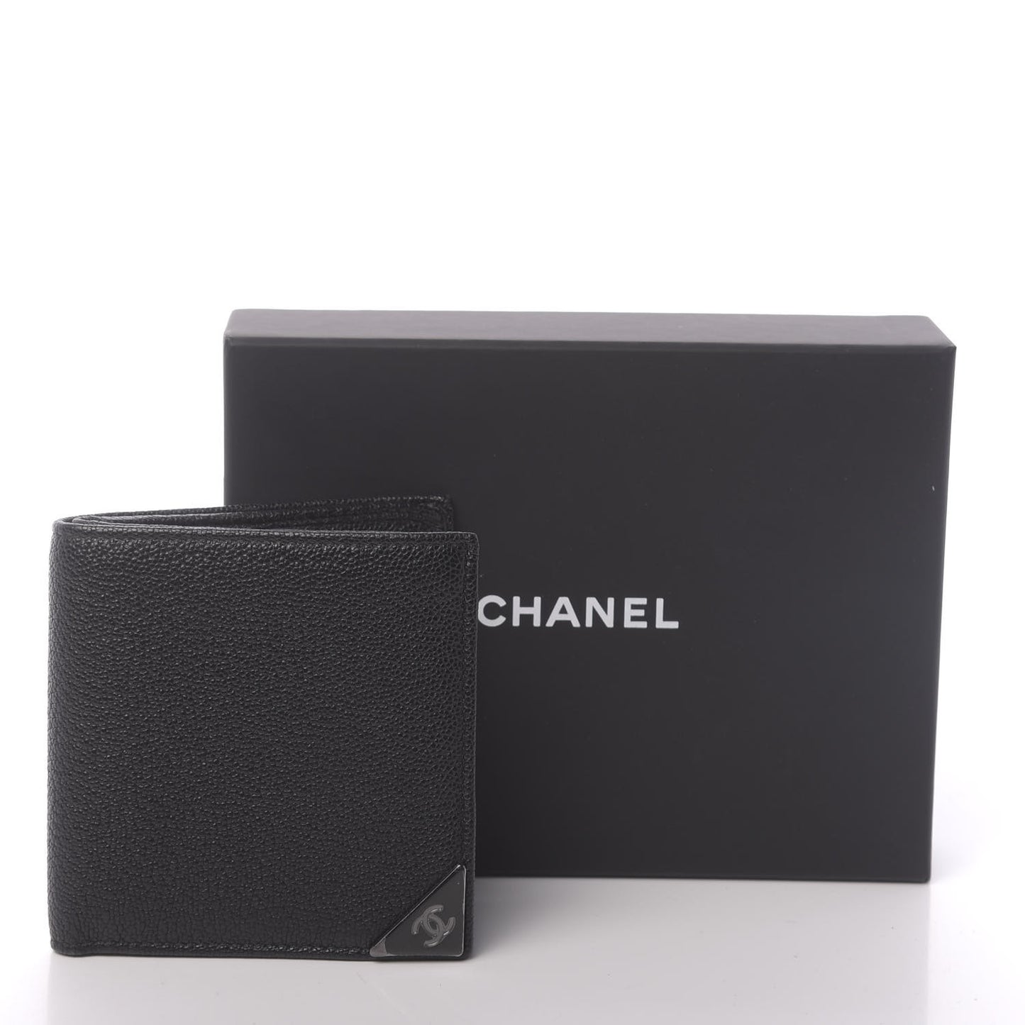 Caviar CC Bi-Fold Wallet Black