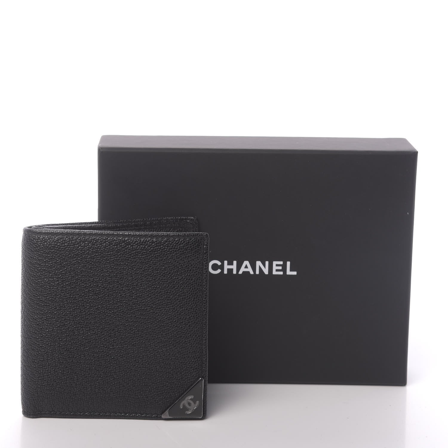 Chanel Caviar CC Bi-Fold Wallet Black 9 of 9