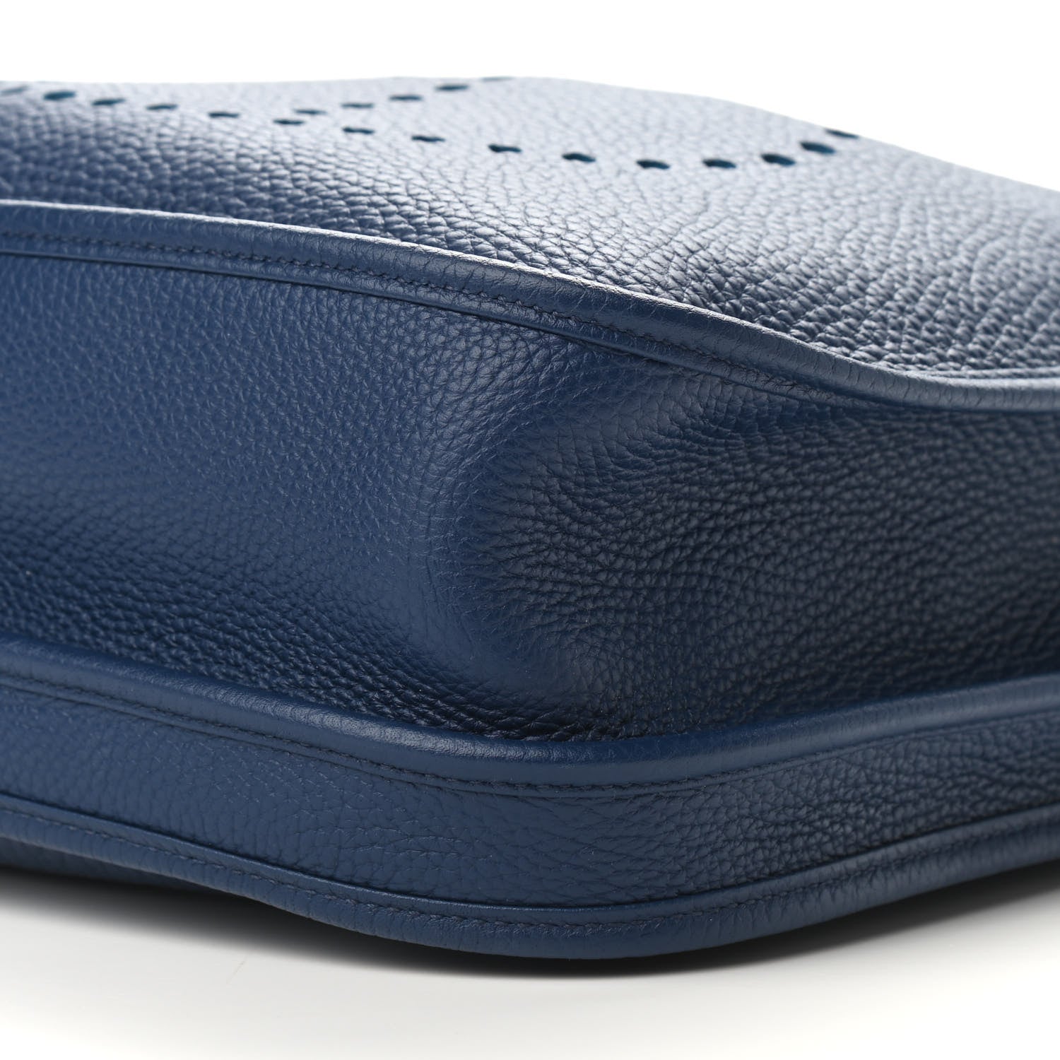 Hermes Taurillon Clemence Evelyne III GM Bleu Saphir 9 of 9