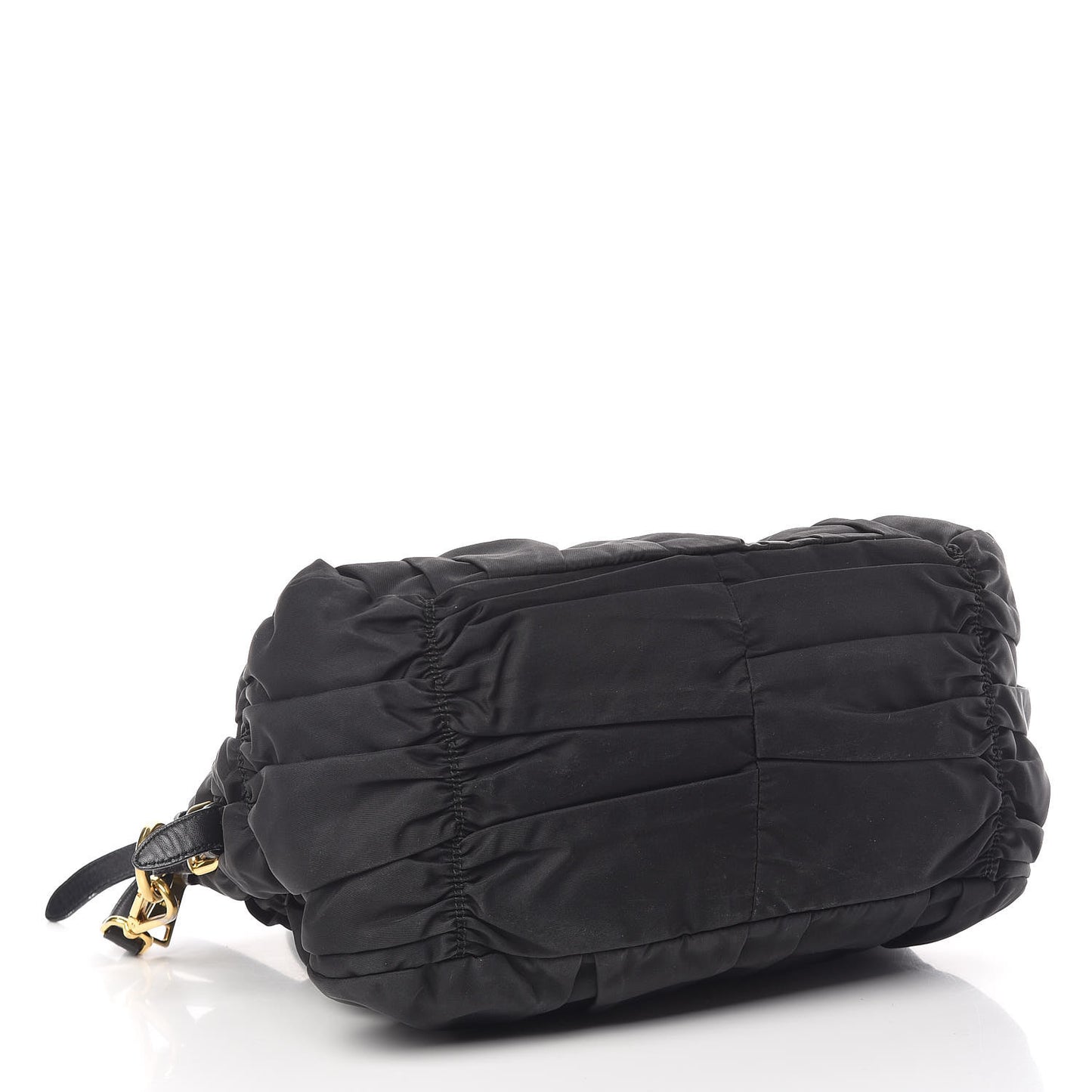 Tessuto Nylon Gaufre Tote Black