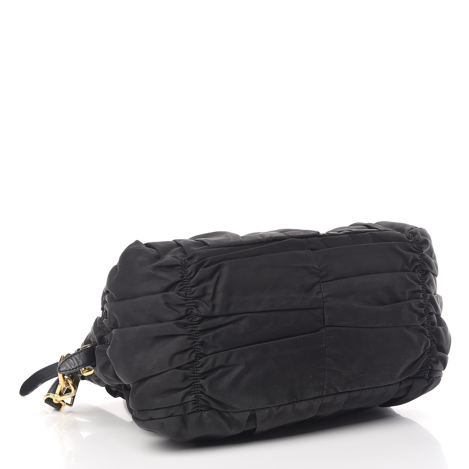 Prada Tessuto Nylon Gaufre Tote Black 4 of 28
