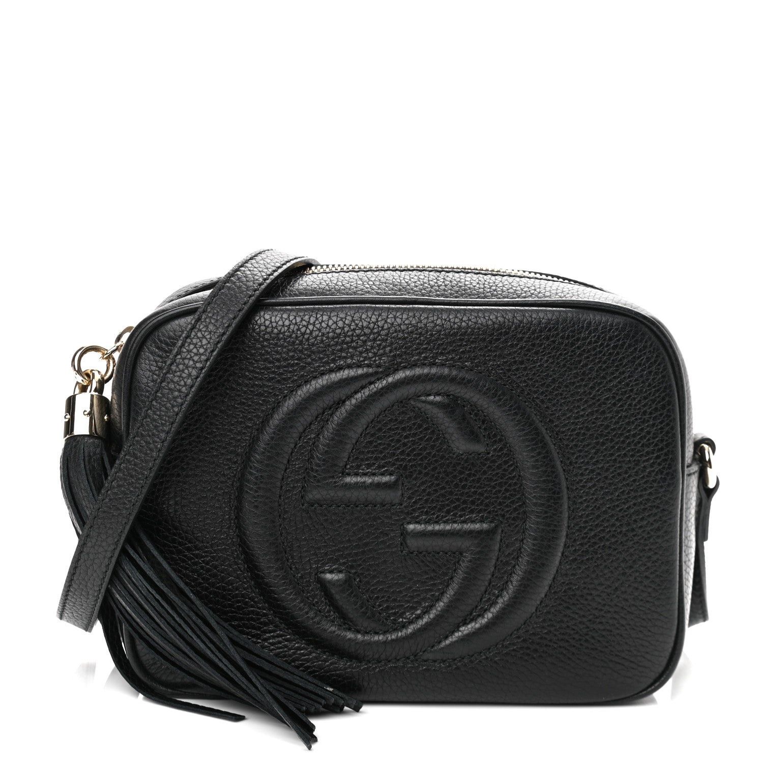 Gucci Pebbled Calfskin Small Soho Disco Bag Black 1 of 11
