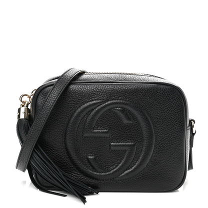 Gucci Pebbled Calfskin Small Soho Disco Bag Black 1 of 11