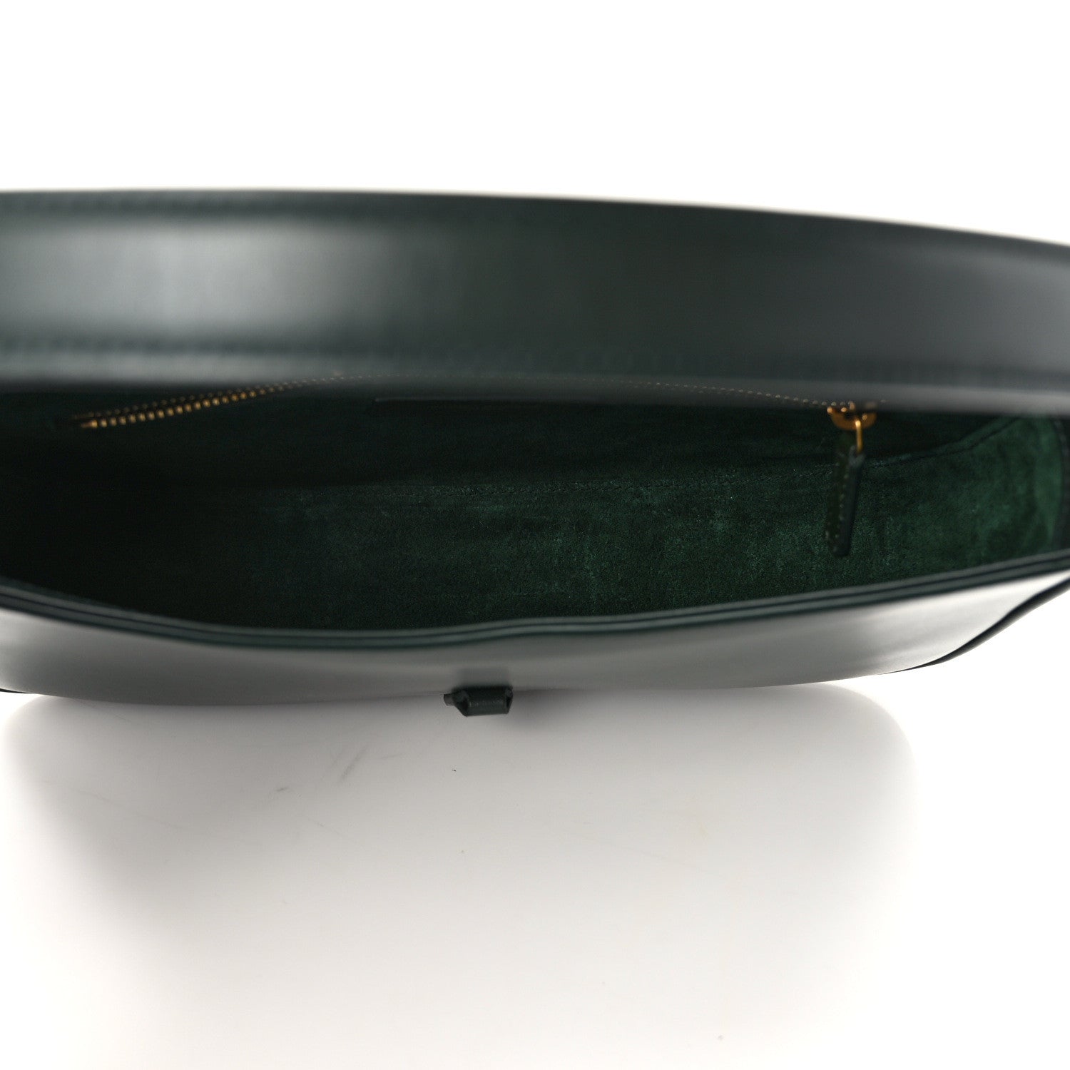Saint Laurent Smooth Calfskin Le 5 A 7 Hobo Green 5 of 10