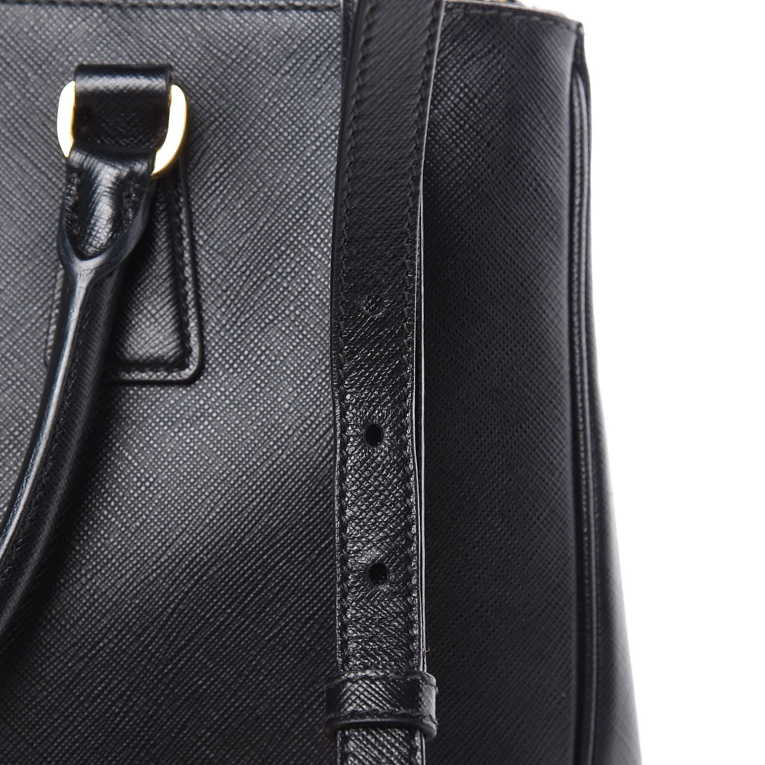 Prada Saffiano Medium Galleria Double Zip Tote Black 19 of 19