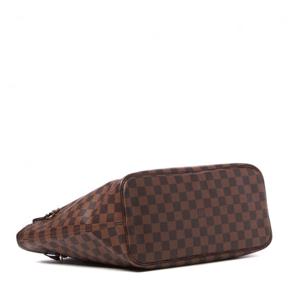Louis Vuitton Damier Ebene Neo Neverfull MM Rose Ballerine 3 of 8