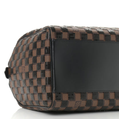Louis Vuitton Damier Paillettes Speedy 30 Black 9 of 10