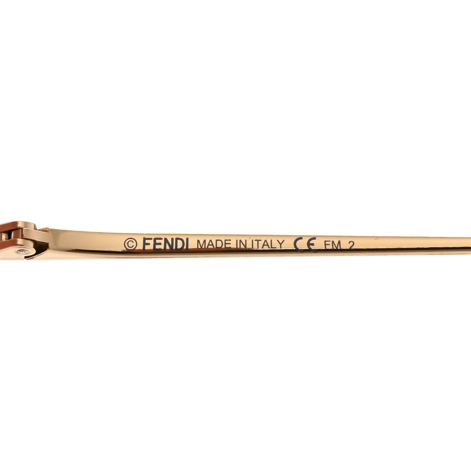 Fendi Metal Aviator Sunglasses FF0286/S Rose Gold 5 of 7