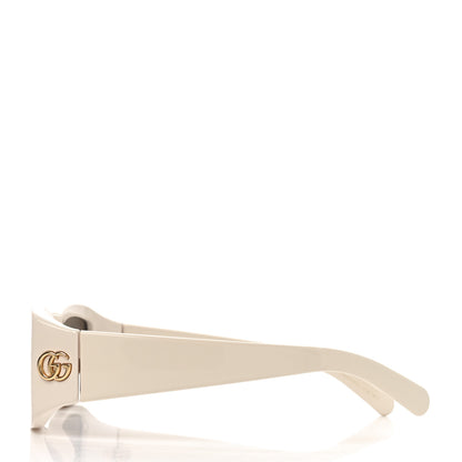 Gucci Acetate Rectangular Sunglasses GG1403SK White 3 of 7