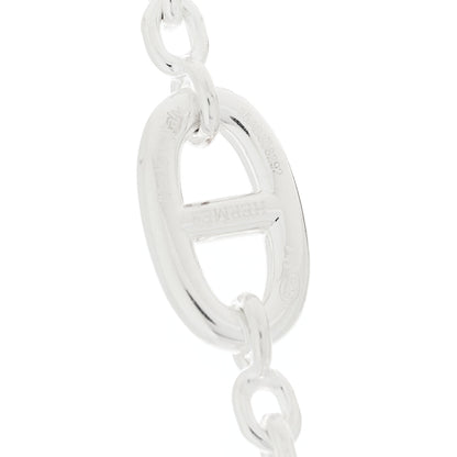 Hermes Sterling Silver Farandole Necklace 160 6 of 8