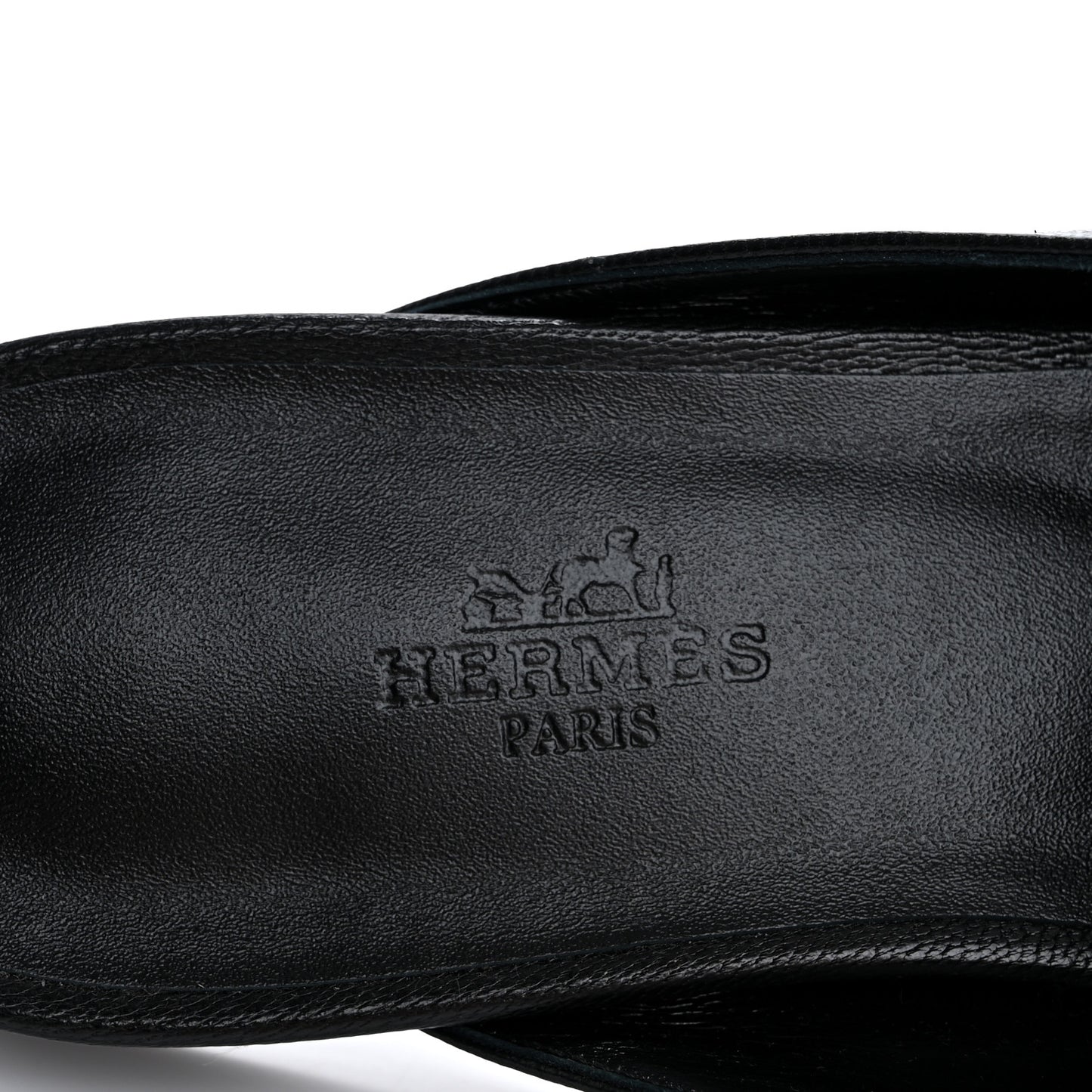 Goatskin Medor Studded Oz Mules 37.5 Black