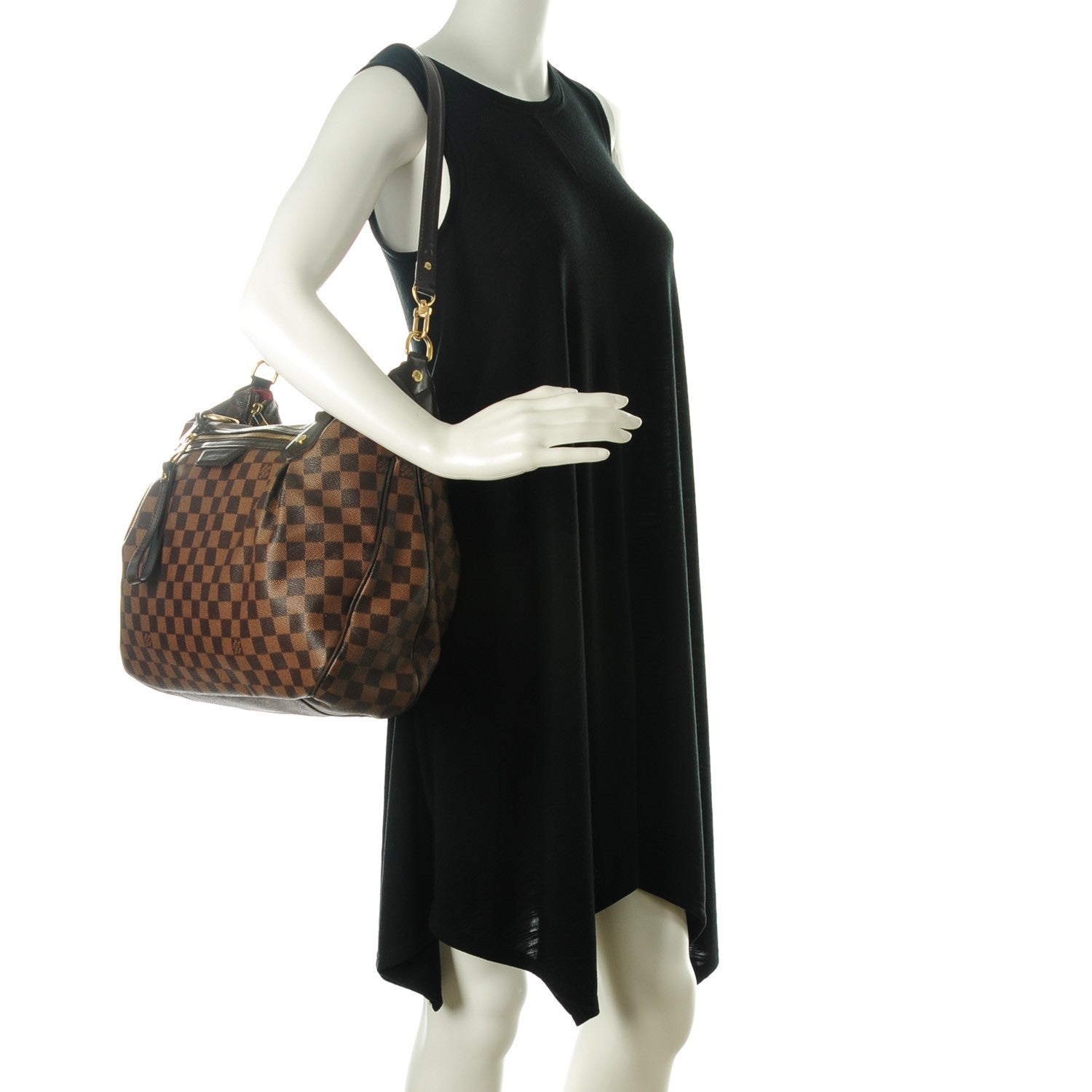 Louis Vuitton Damier Ebene Evora MM 2 of 7