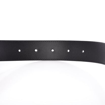 Gucci Calfskin Double G 30mm Belt 80 32 Black 6 of 6