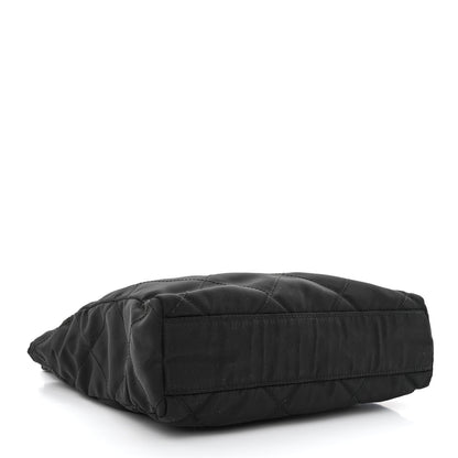 Prada Nylon Tessuto Quilted Shoulder Bag Black 4 of 15