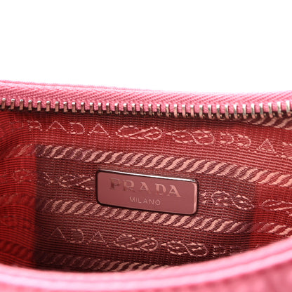 Prada Nylon Re-Edition 2005 Shoulder Bag Begonia 6 of 10