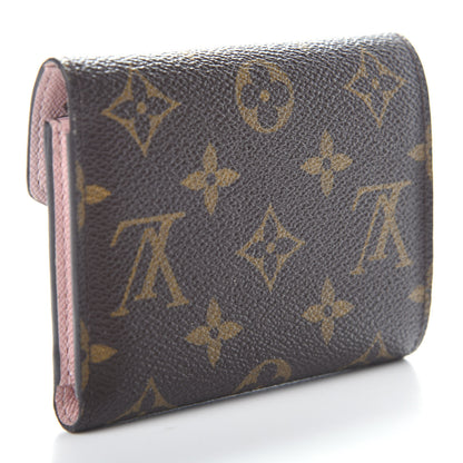 Louis Vuitton Monogram Victorine Wallet Rose Ballerine 3 of 6