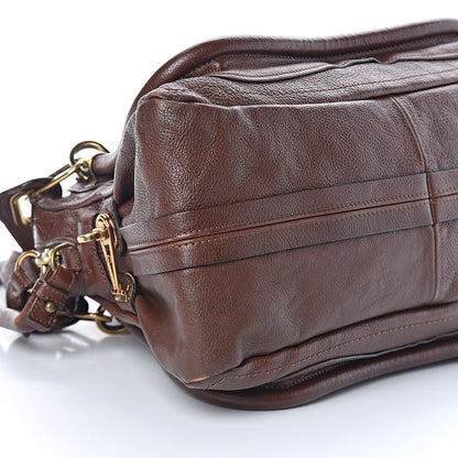 Chloe Calfskin Medium Paraty Chocolate 7 of 8