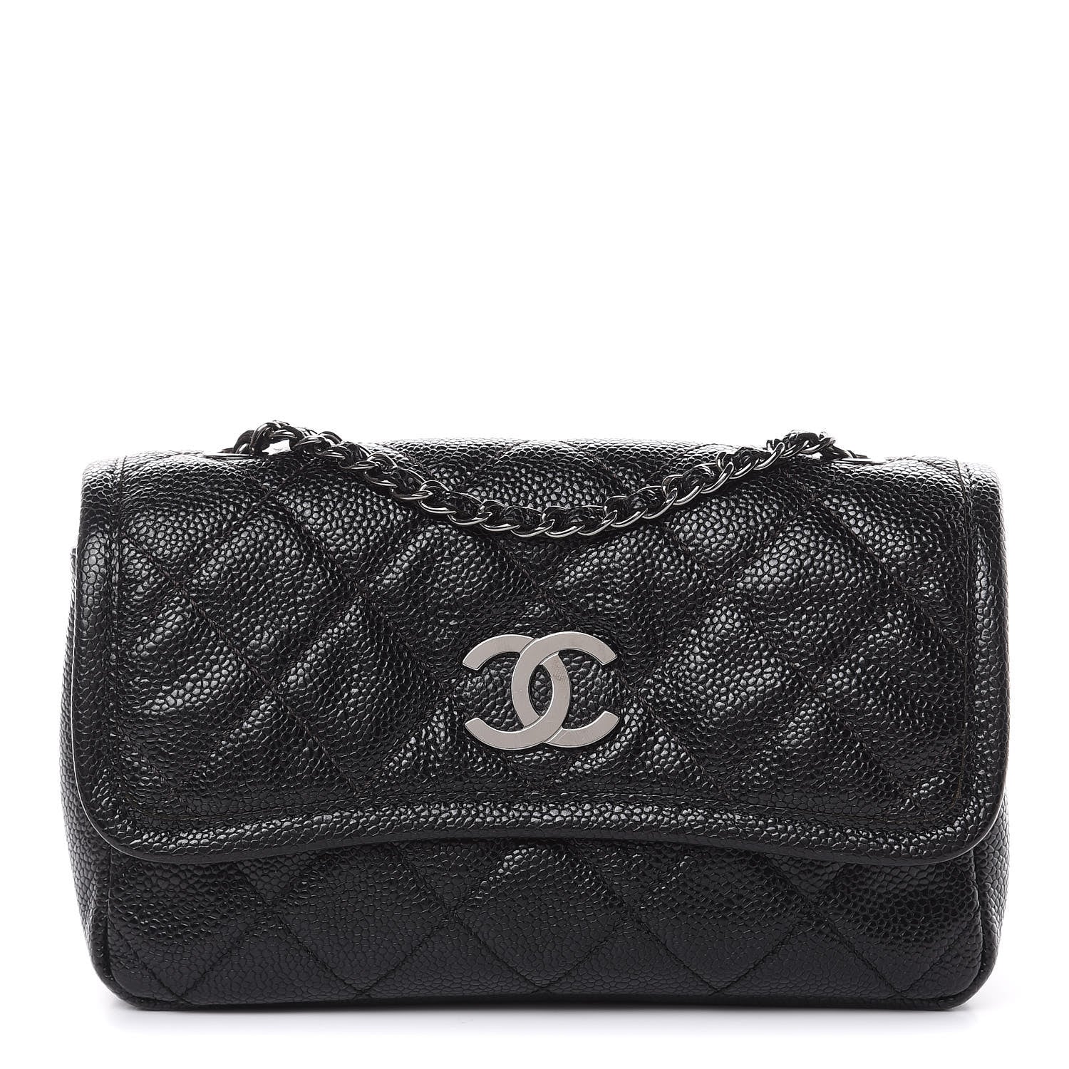 Chanel Caviar Small Natural Beauty Flap Black 1 of 10