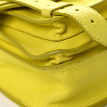 Proenza Schouler Lambskin PS1 Pouch Messenger Lemon 5 of 20