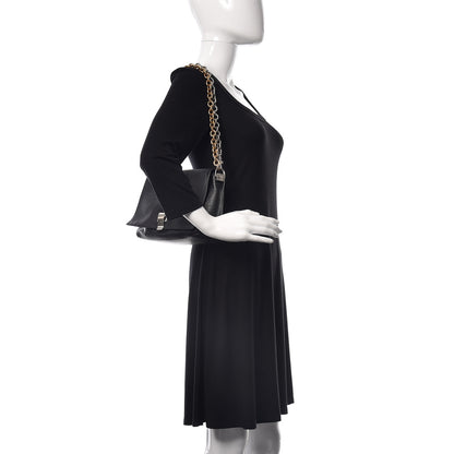 Proenza Schouler Pebbled Calfskin Small Courier Black 2 of 17