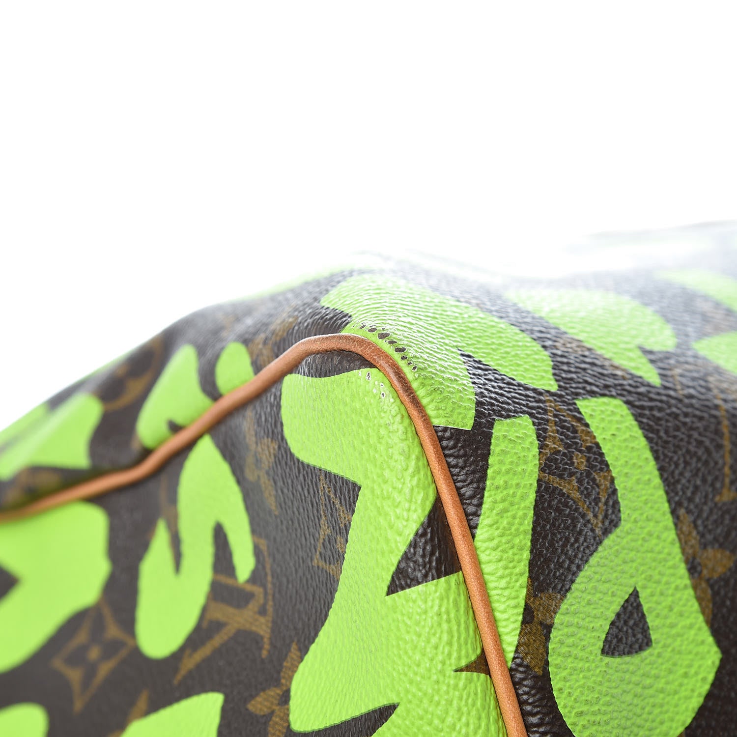 Louis Vuitton Monogram Graffiti Keepall 50 Green 9 of 14