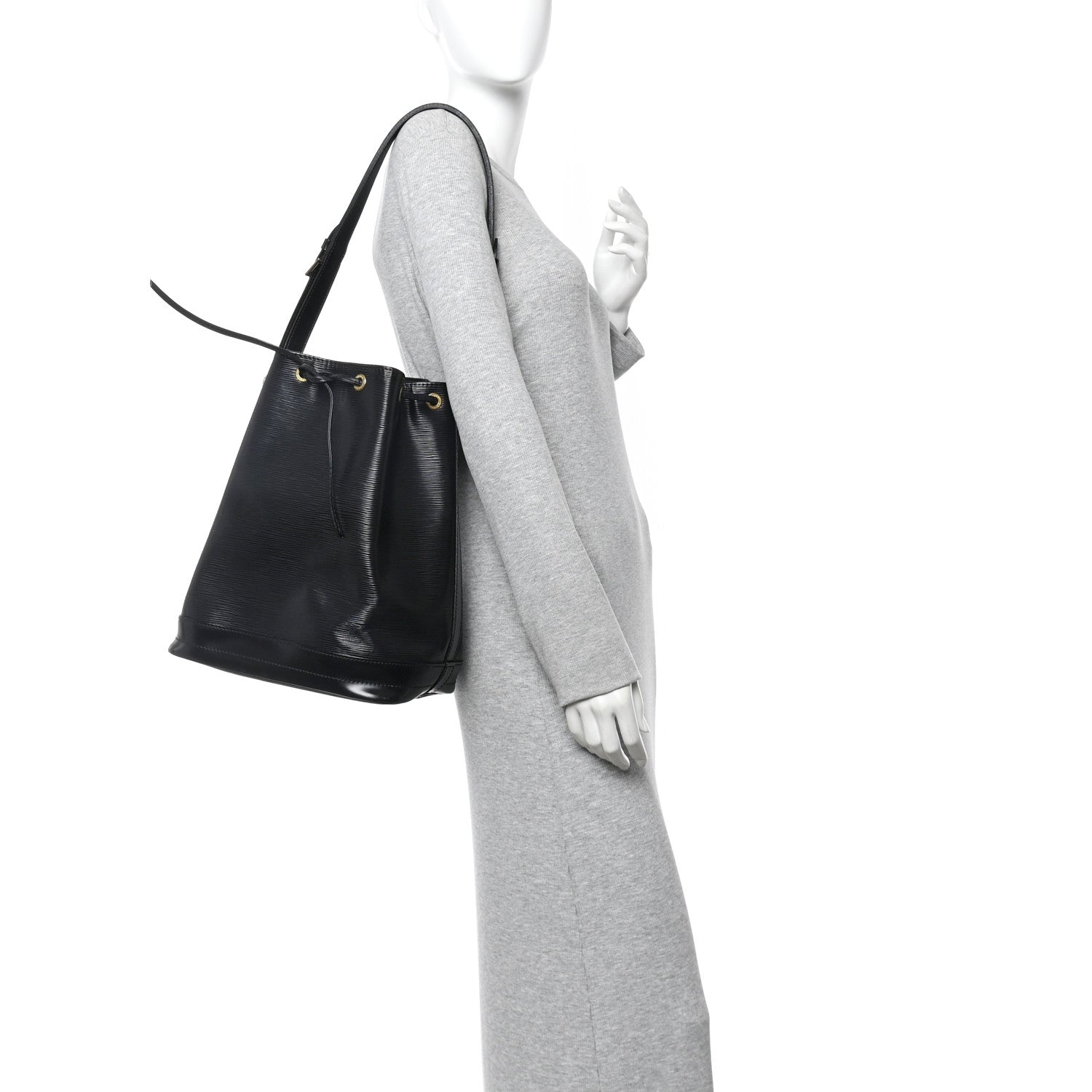 Louis Vuitton Epi Noe Black 2 of 10
