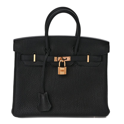 Hermes Togo Birkin 25 Black 1 of 10