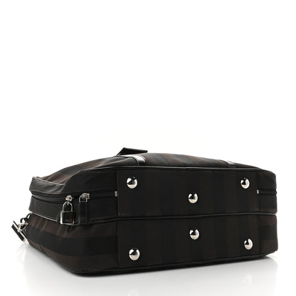 Fendi Pequin Briefcase Tobacco 4 of 11