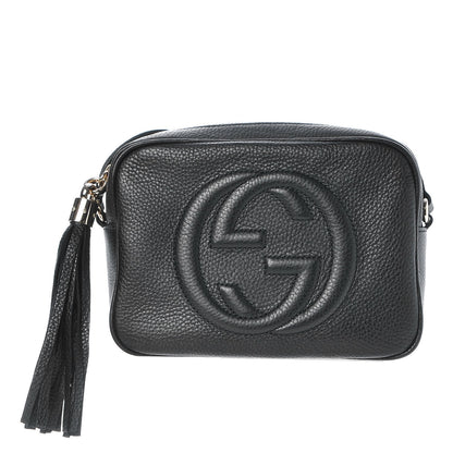 Gucci Pebbled Calfskin Small Soho Disco Bag Black 1 of 8