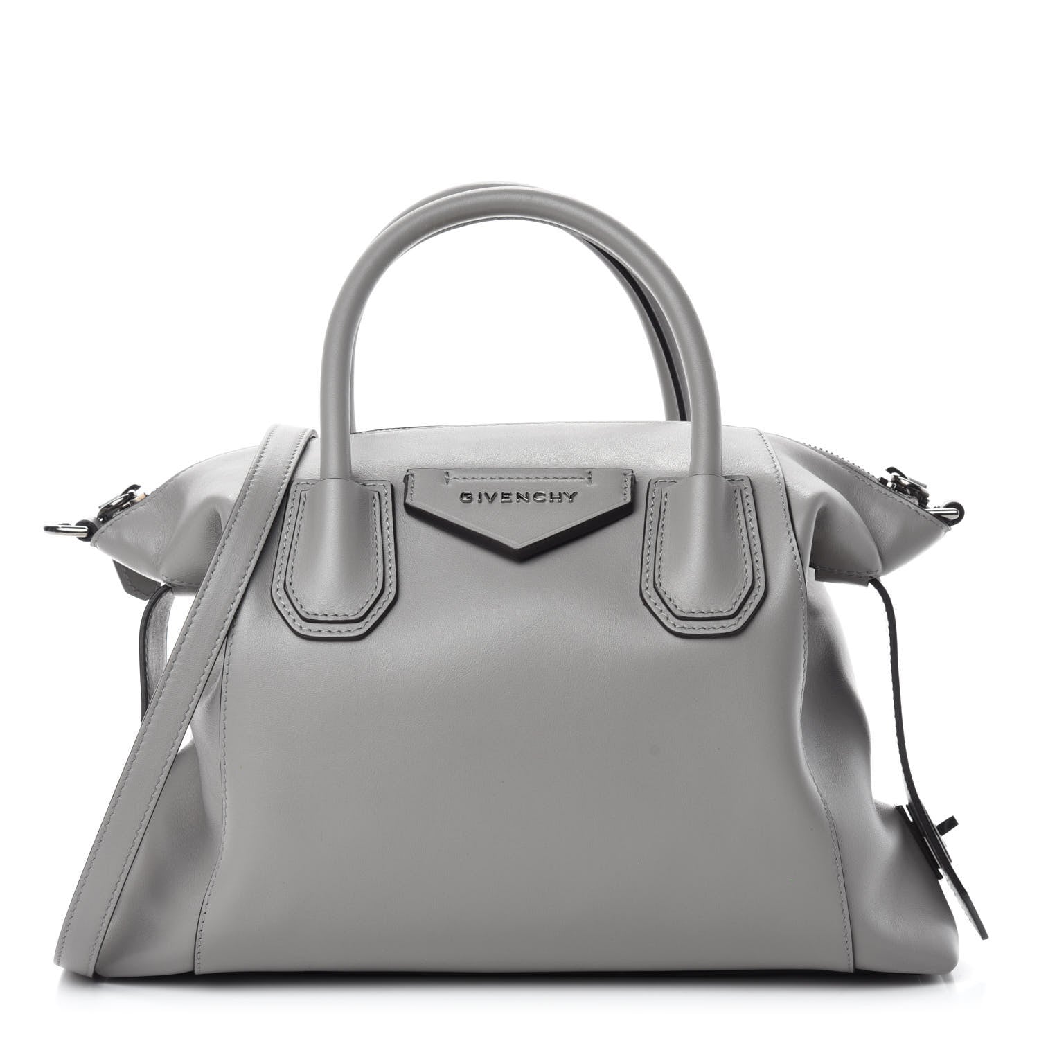Givenchy Calfskin Small Soft Antigona Pearl Grey 1 of 9