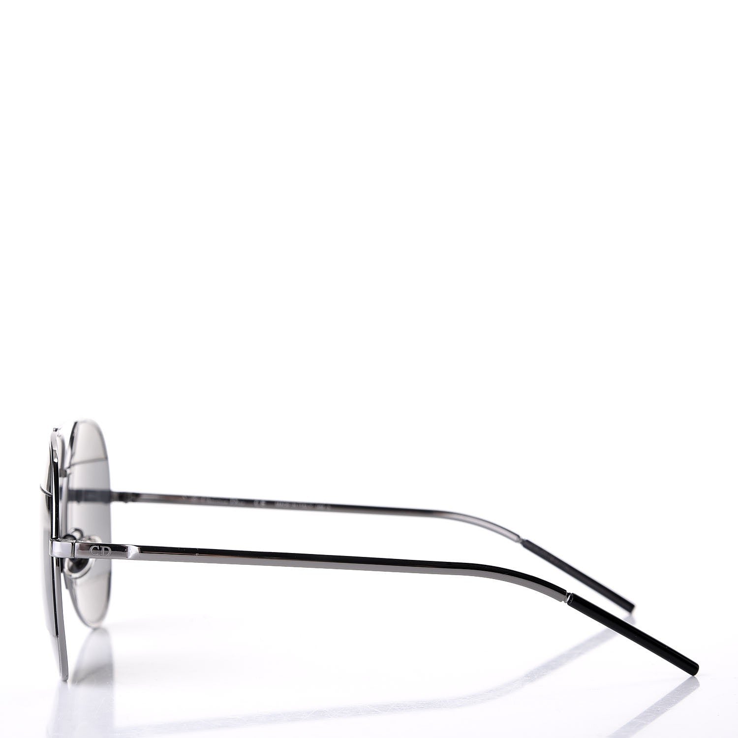 Christian Dior Split 1 Aviator Sunglasses Silver 3 of 8