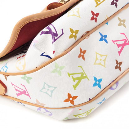 Louis Vuitton Monogram Multicolor Patti White 6 of 9