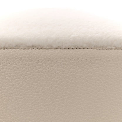 Louis Vuitton Shearling Calfskin Capucines BB White 10 of 10