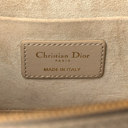 Christian Dior Lambskin Cannage Small Diortravel Vanity Case Light Beige 6 of 9