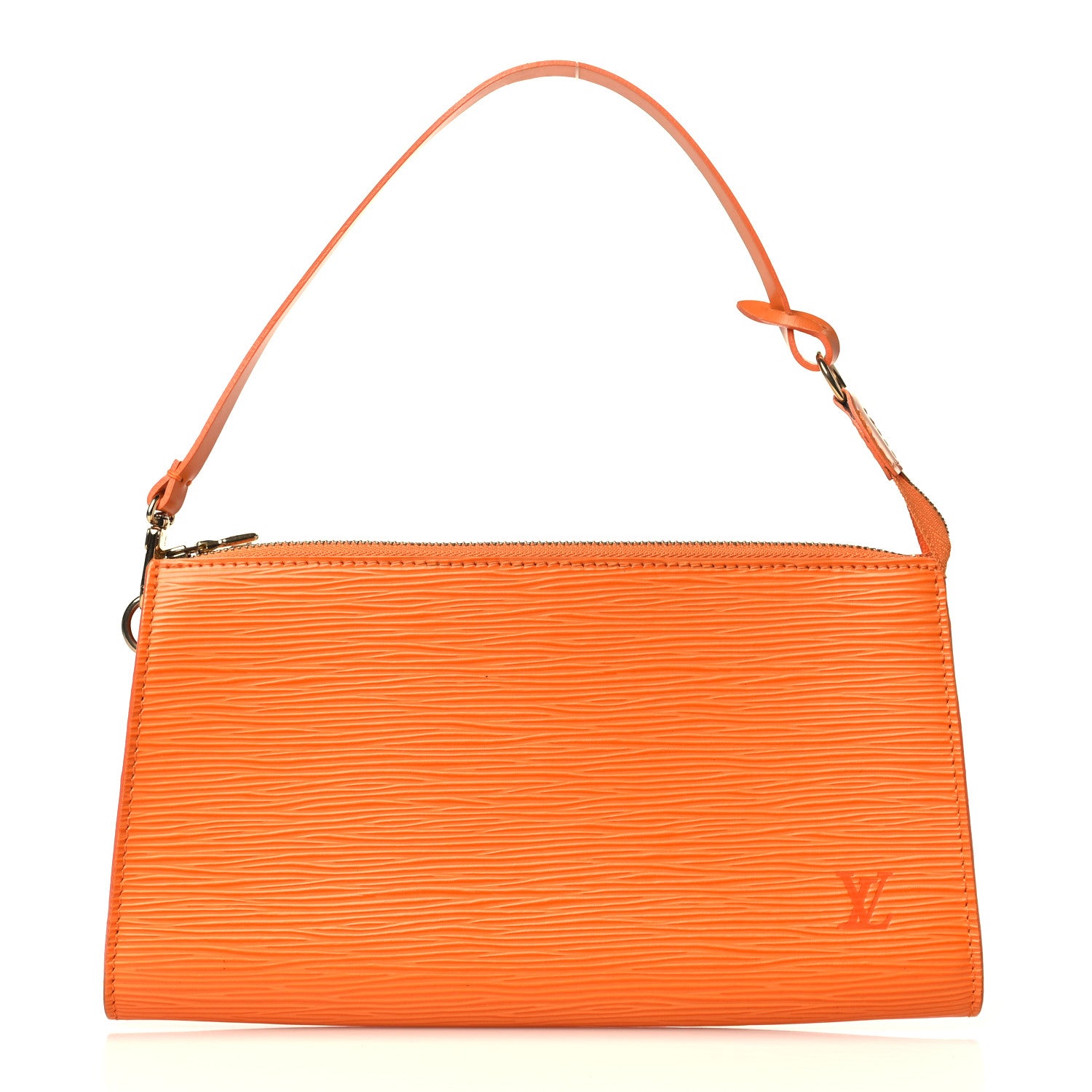 Louis Vuitton Epi Pochette Accessories 24 Mandarin 1 of 7