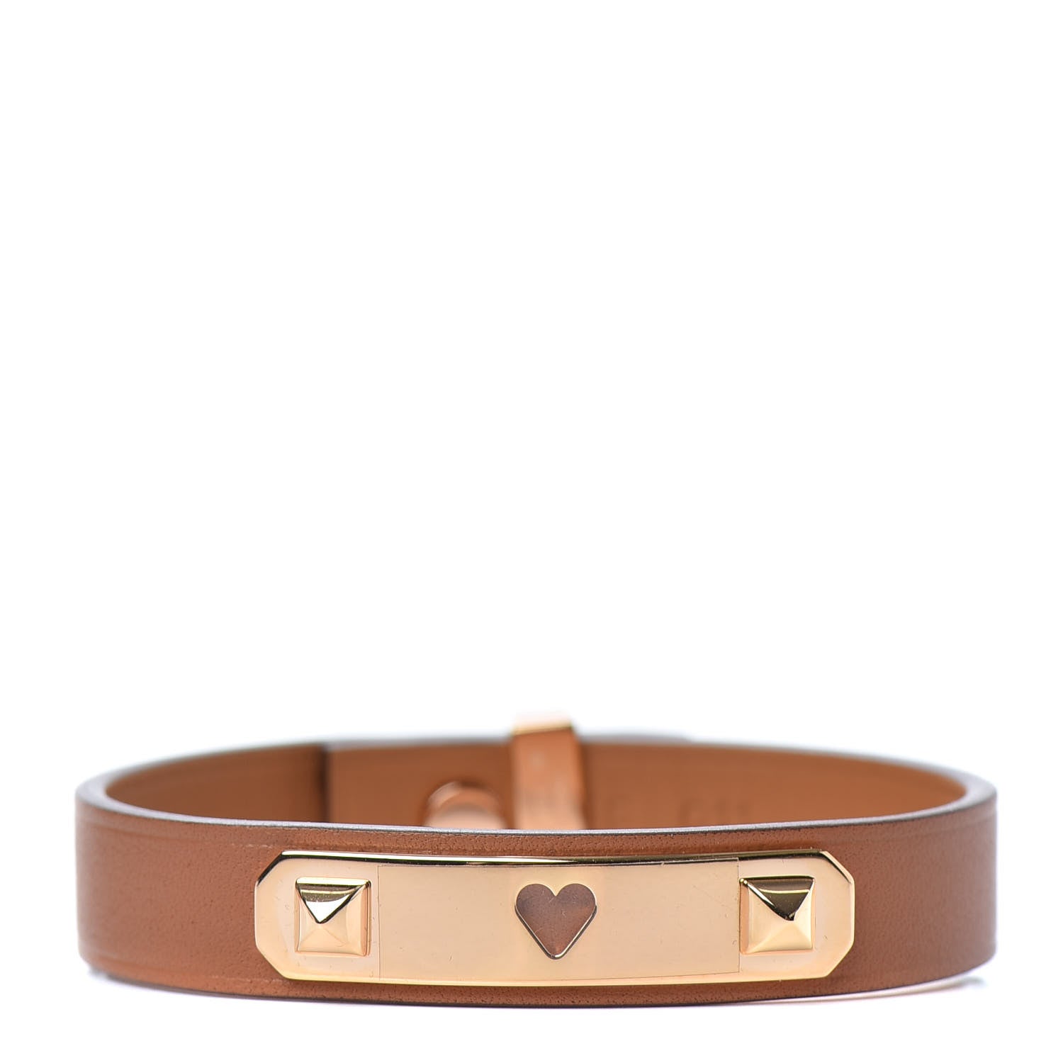 Hermes Swift As De Coeur Bracelet T3 Gold 1 of 4